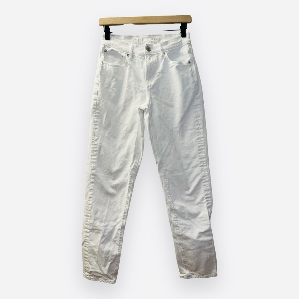 American Eagle Outfitters White Straight Leg Jeans